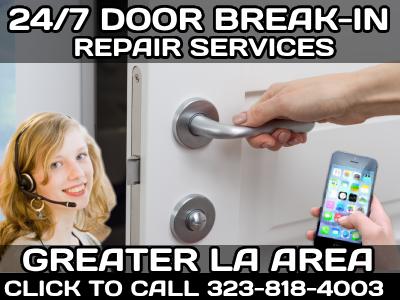 Door Break-in repair service banner